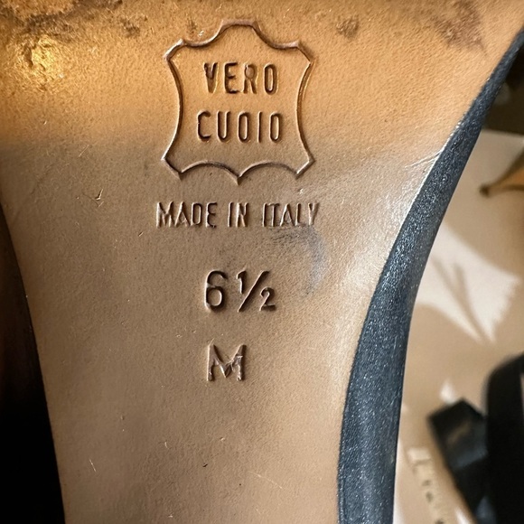 Vintage Black Bally pumps size 6.5 - Picture 7 of 7